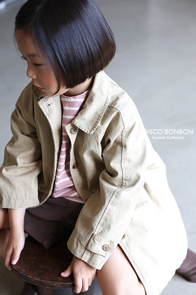 Disco Bonbon - Korean Children Fashion - #designkidswear - London Trench Coat - 3