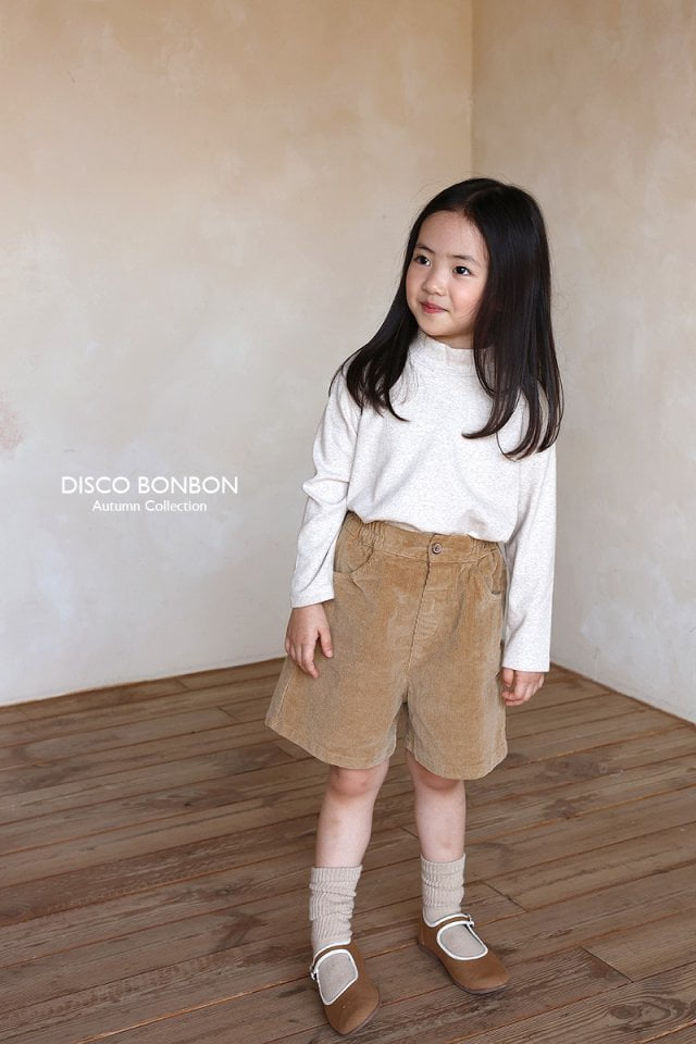 Disco Bonbon - Korean Children Fashion - #discoveringself - Comfy Span Turtleneck Tee - 12