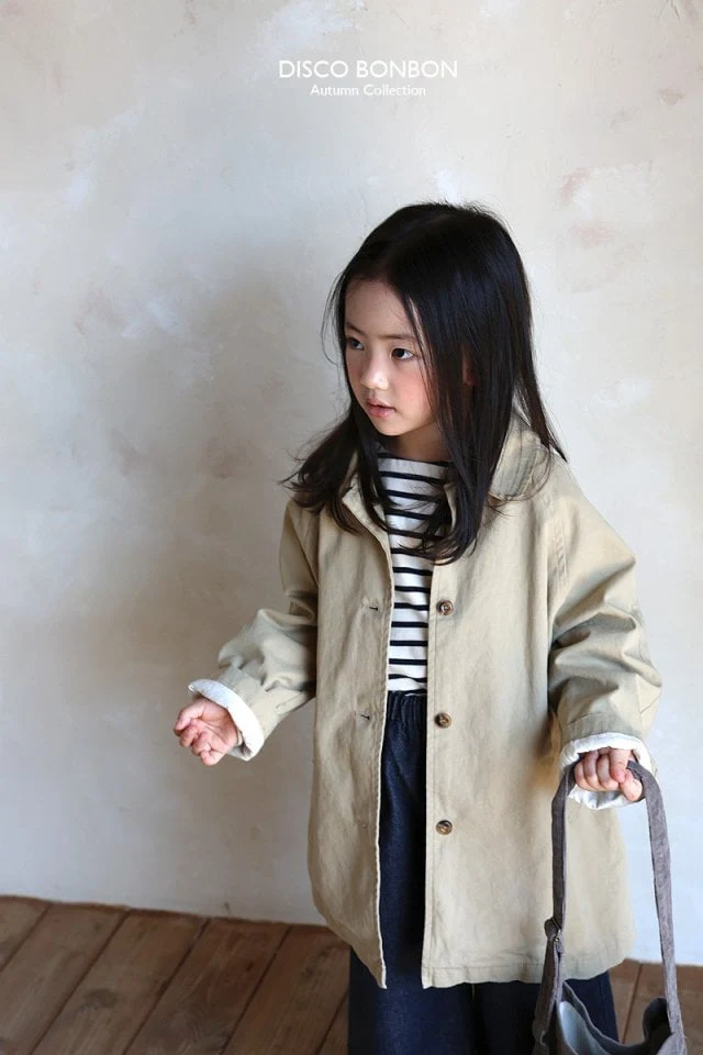 Disco Bonbon - Korean Children Fashion - #designkidswear - London Trench Coat - 4