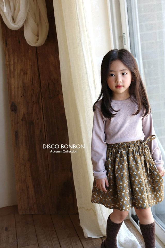 Disco Bonbon - Korean Children Fashion - #kidsshorts - Mozzi Span Tee - 5