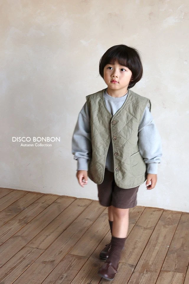 Disco Bonbon - Korean Children Fashion - #kidzfashiontrend - Warm Quilting Vest - 11