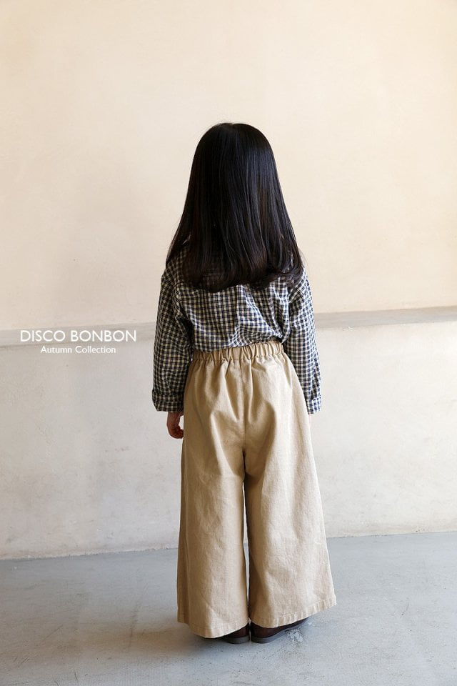 Disco Bonbon - Korean Children Fashion - #kidsstore - Wide Pants - 4