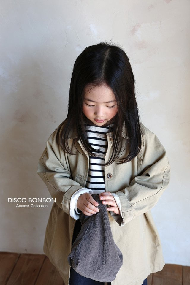 Disco Bonbon - Korean Children Fashion - #kidzfashiontrend - London Trench Coat - 8