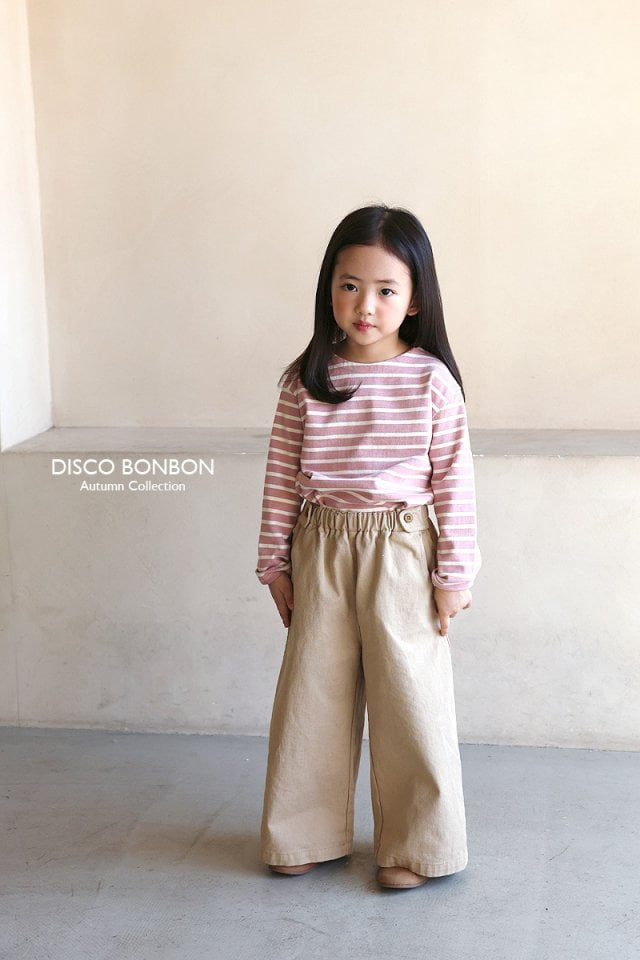 Disco Bonbon - Korean Children Fashion - #littlefashionista - Wide Pants - 6