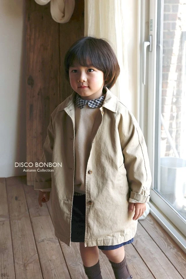 Disco Bonbon - Korean Children Fashion - #littlefashionista - London Trench Coat - 10