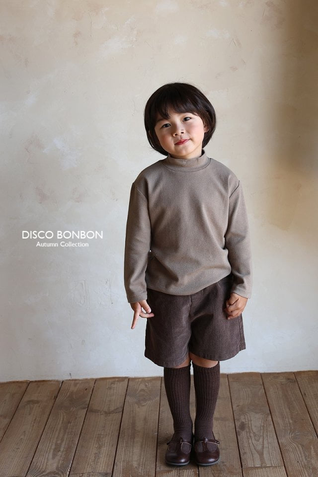 Disco Bonbon - Korean Children Fashion - #magicofchildhood - Comfy Span Turtleneck Tee - 3