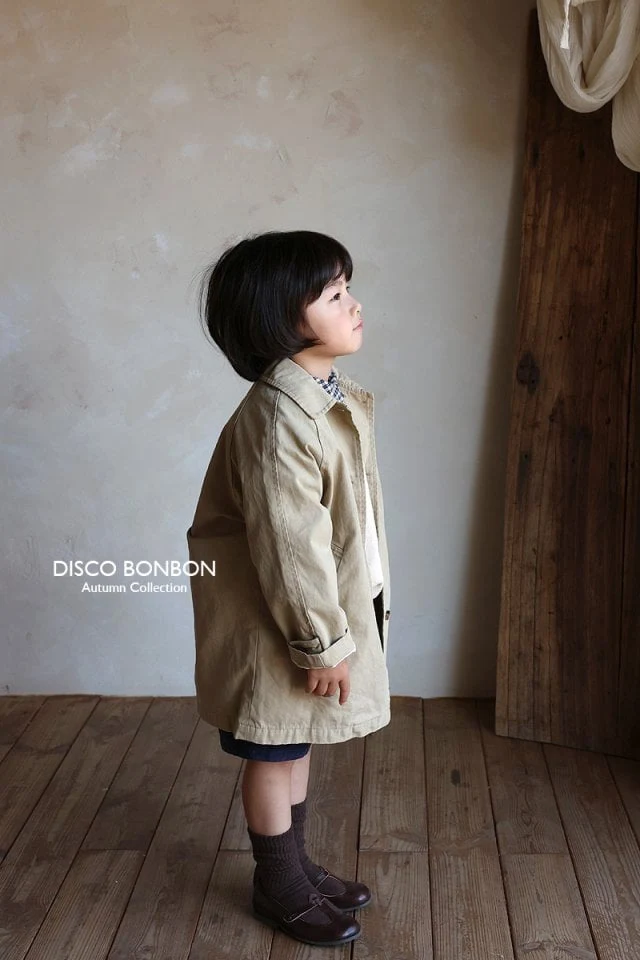 Disco Bonbon - Korean Children Fashion - #magicofchildhood - London Trench Coat - 11