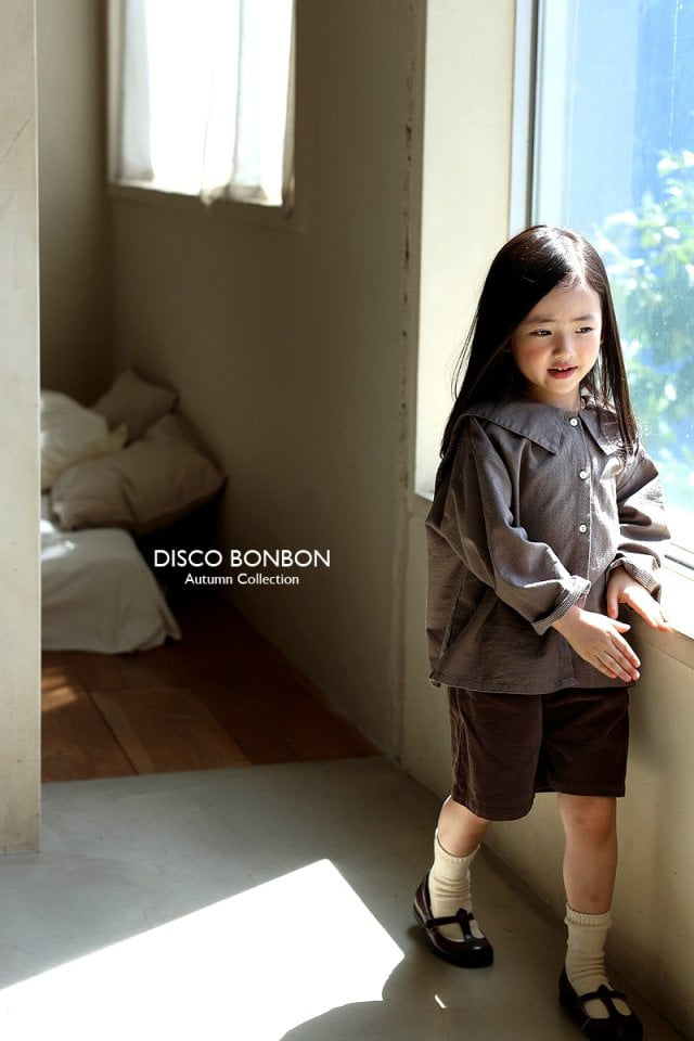 Disco Bonbon - Korean Children Fashion - #magicofchildhood - Span Corduroy Half Pants - 7