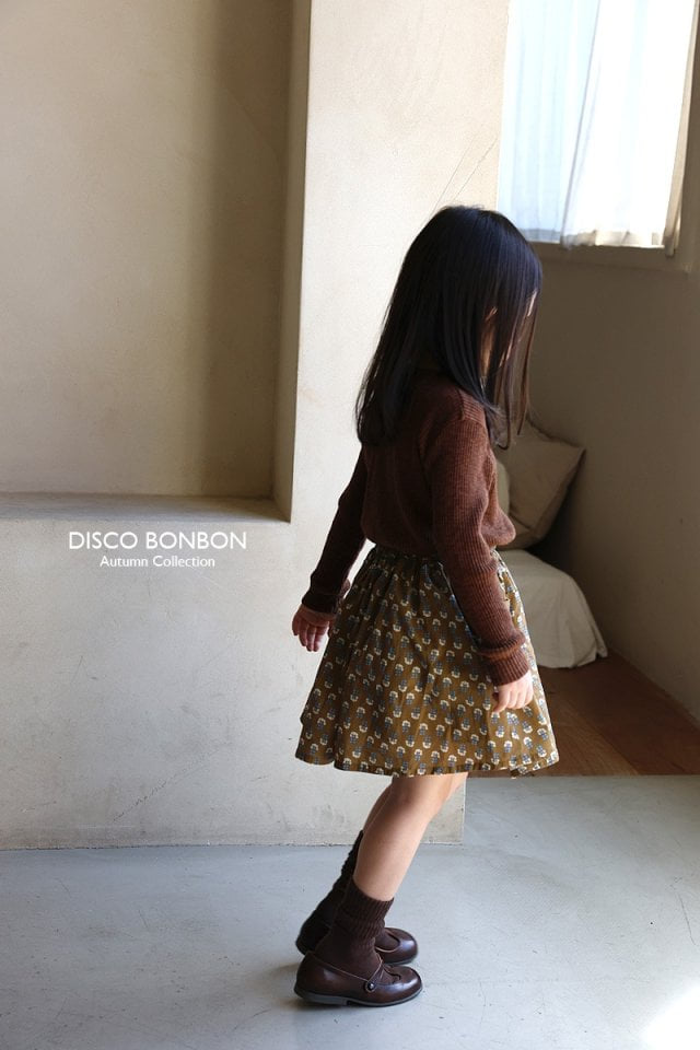 Disco Bonbon - Korean Children Fashion - #magicofchildhood - Knit Tee - 6