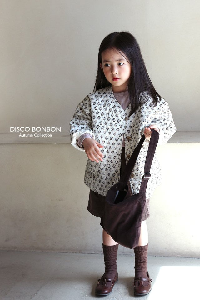 Disco Bonbon - Korean Children Fashion - #minifashionista - Maple Quilting Jumper - 3