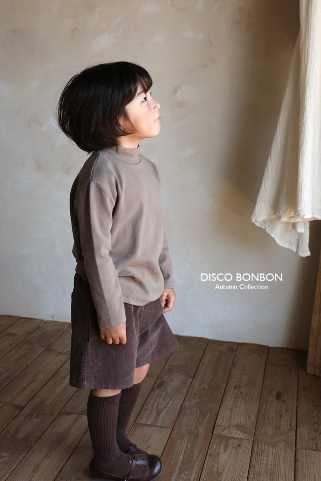 Disco Bonbon - Korean Children Fashion - #prettylittlegirls - Comfy Span Turtleneck Tee - 5