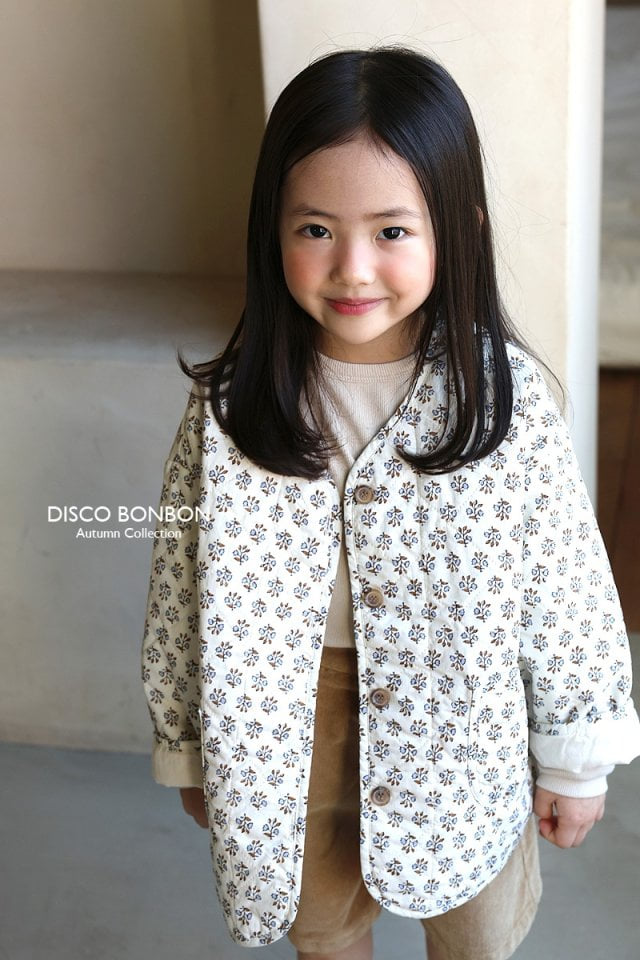 Disco Bonbon - Korean Children Fashion - #minifashionista - Maple Quilting Jumper - 4