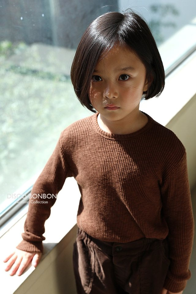 Disco Bonbon - Korean Children Fashion - #prettylittlegirls - Knit Tee - 8