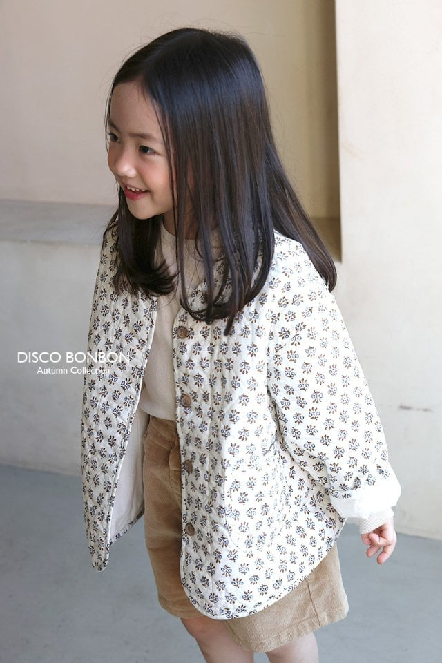 Disco Bonbon - Korean Children Fashion - #stylishchildhood - Maple Quilting Jumper - 7