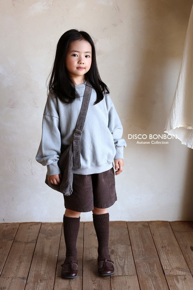 Disco Bonbon - Korean Children Fashion - #stylishchildhood - Span Corduroy Half Pants - 12