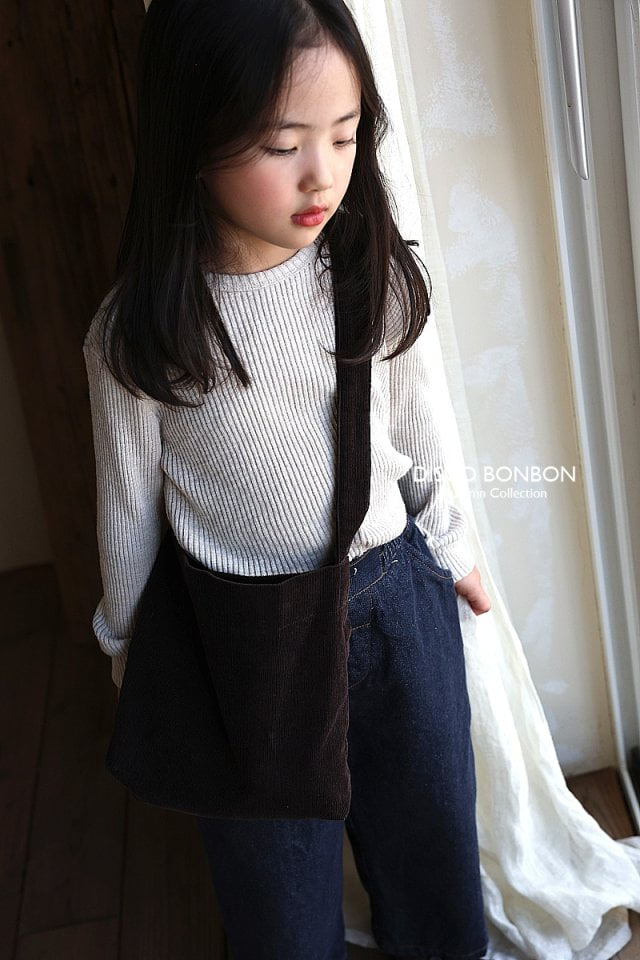 Disco Bonbon - Korean Children Fashion - #stylishchildhood - Knit Tee - 11