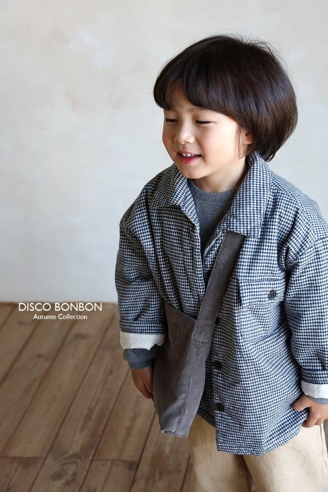 Disco Bonbon - Korean Children Fashion - #stylishchildhood - Square Corduroy Bag - 9