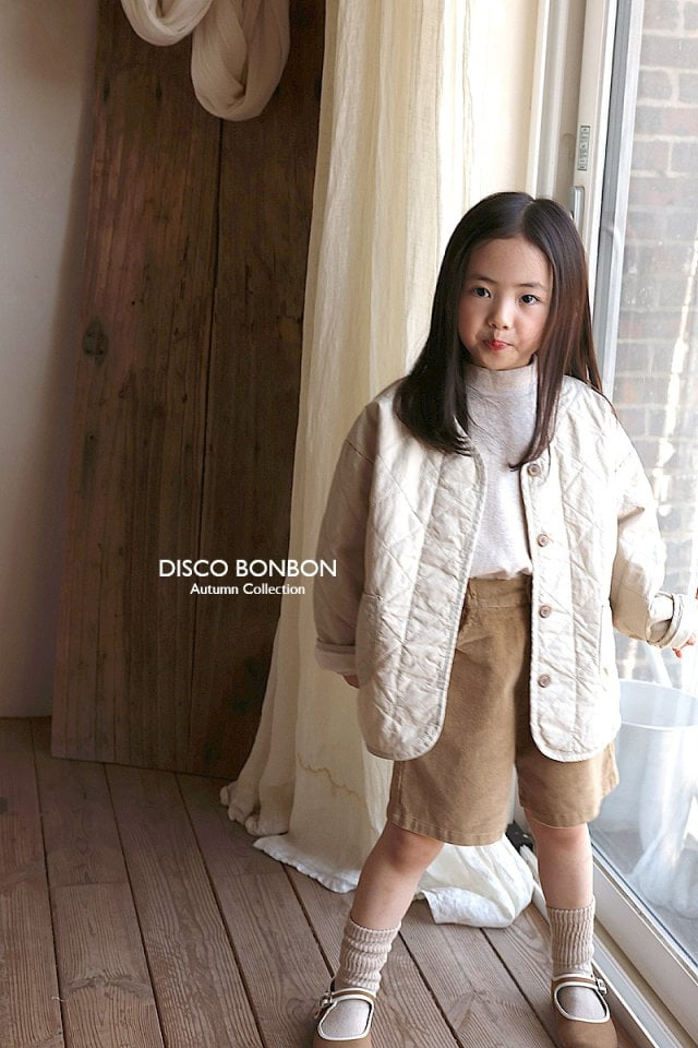 Disco Bonbon - Korean Children Fashion - #todddlerfashion - Bongbong Quilting Jumper - 3