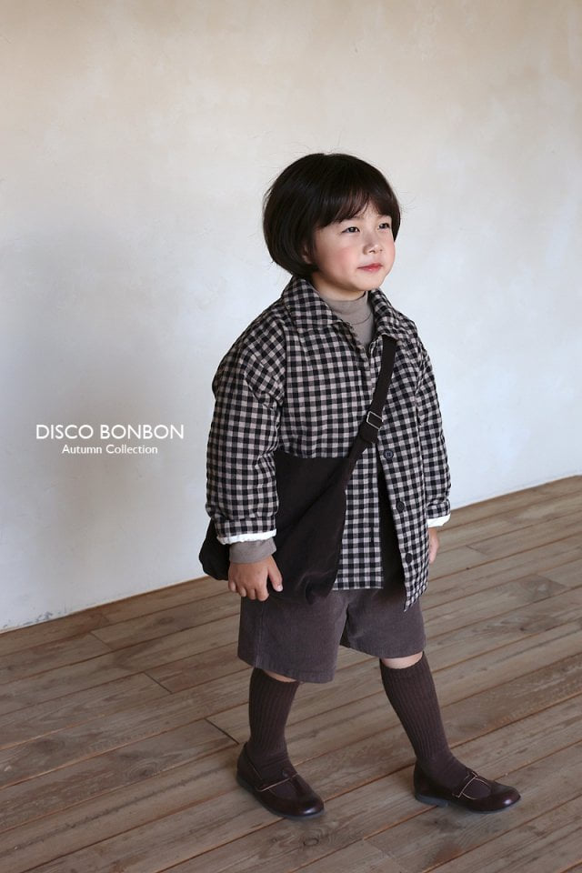 Disco Bonbon - Korean Children Fashion - #todddlerfashion - Span Corduroy Half Pants - 10