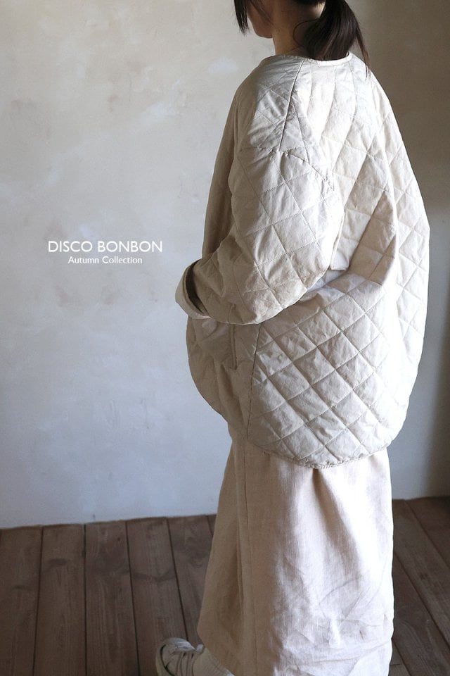 Disco Bonbon - Korean Women Fashion - #womensfashion - Adult Bongbong Quilting Jumper - 4