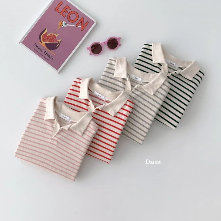 Dsaint - Korean Children Fashion - #childofig - Trendy Collar Sweatshirts - 3