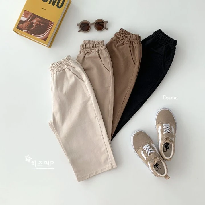 Dsaint - Korean Children Fashion - #designkidswear - Cheese Cotton Pants