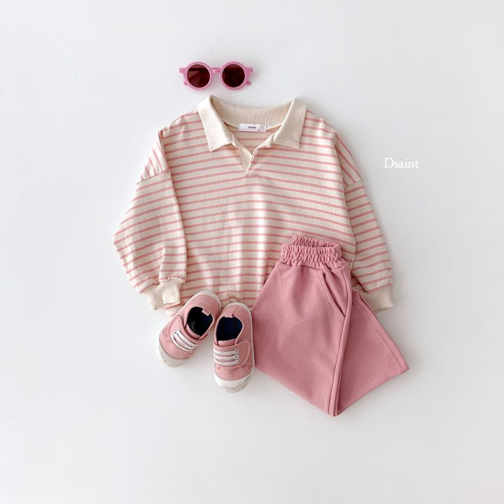 Dsaint - Korean Children Fashion - #discoveringself - Trendy Collar Sweatshirts - 6