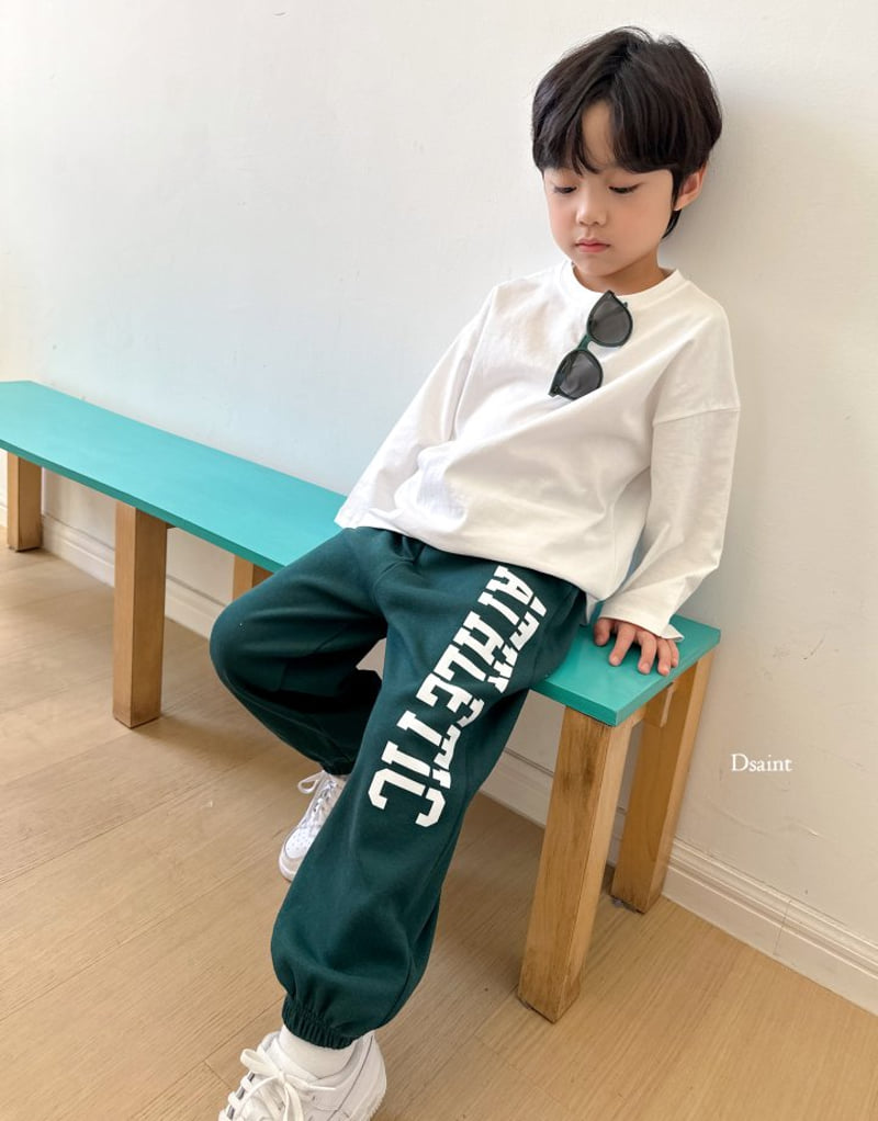 Dsaint - Korean Children Fashion - #littlefashionista - Atheletic Jogger Pants - 10