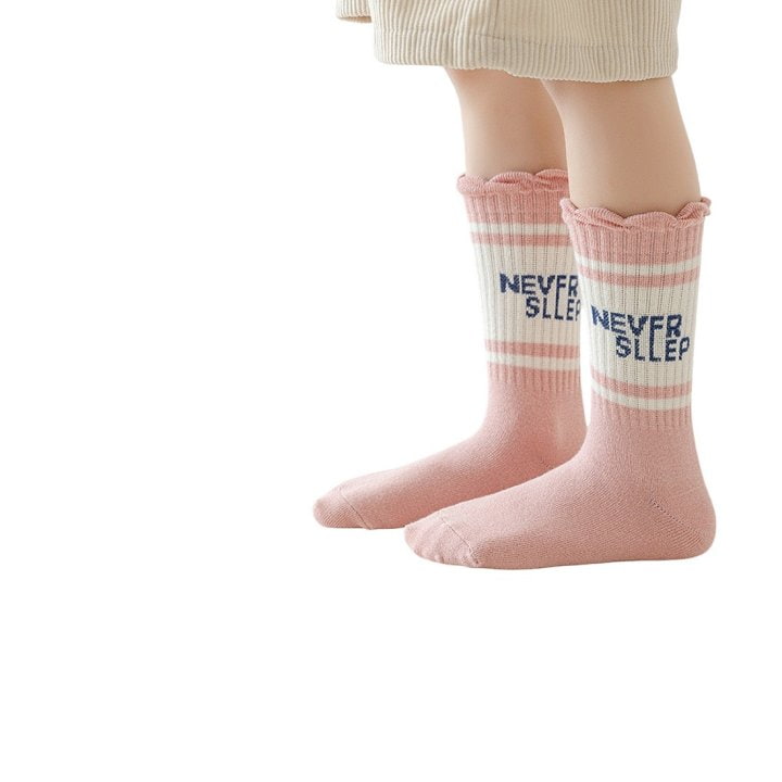 Dudie - Korean Children Fashion - #Kfashion4kids - Never Sleep Socks - 8