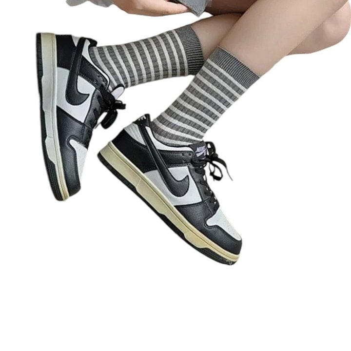 Dudie - Korean Children Fashion - #Kfashion4kids - Heart Gray Socks - 11