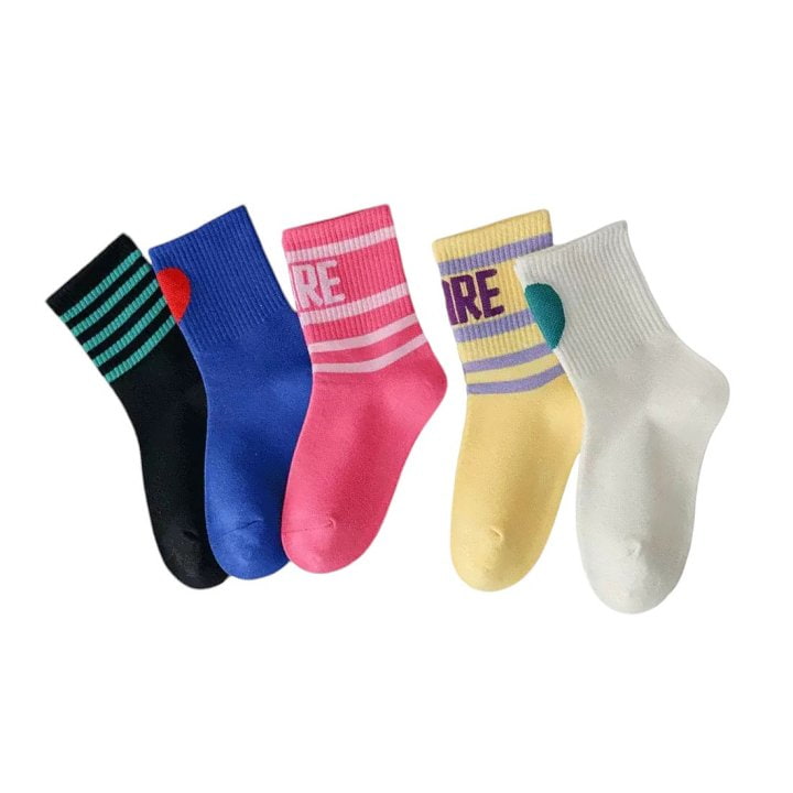 Dudie - Korean Children Fashion - #Kfashion4kids - Dare Socks - 3