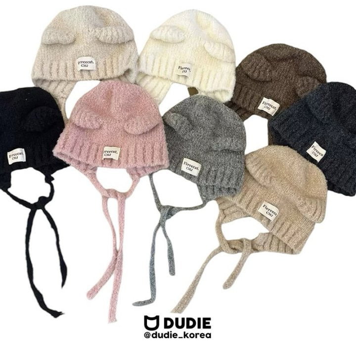 Dudie - Korean Children Fashion - #Kfashion4kids - Bear Balaclava