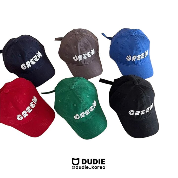 Dudie - Korean Children Fashion - #childofig - Green Cap