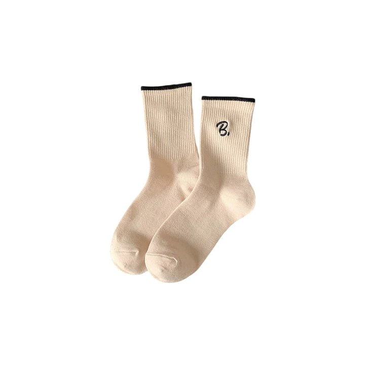 Dudie - Korean Children Fashion - #prettylittlegirls - Be Smile Socks - 4