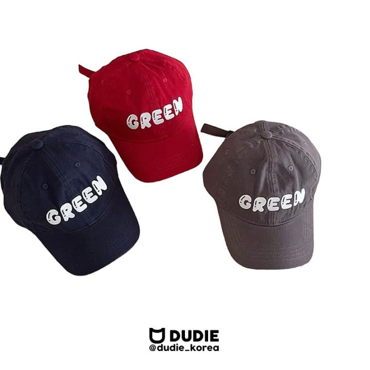 Dudie - Korean Children Fashion - #childrensboutique - Green Cap - 2