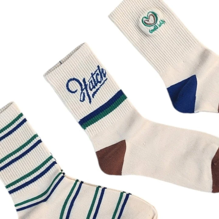 Dudie - Korean Children Fashion - #childrensboutique - Hatch Socks - 11