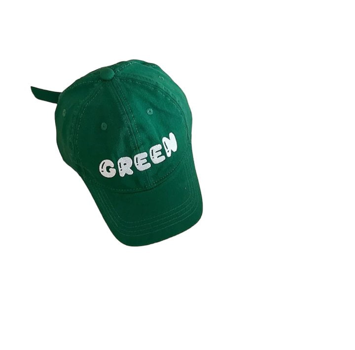 Dudie - Korean Children Fashion - #fashionkids - Green Cap - 5