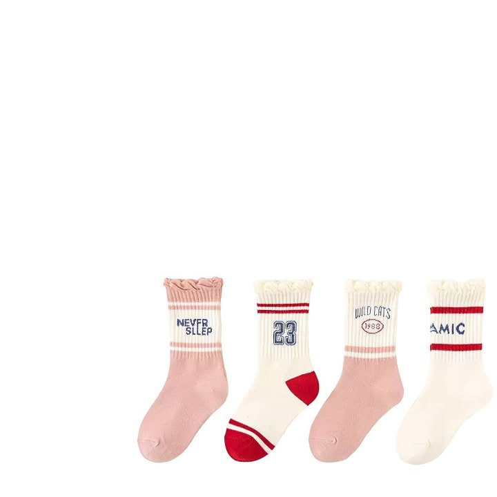 Dudie - Korean Children Fashion - #discoveringself - Never Sleep Socks - 4