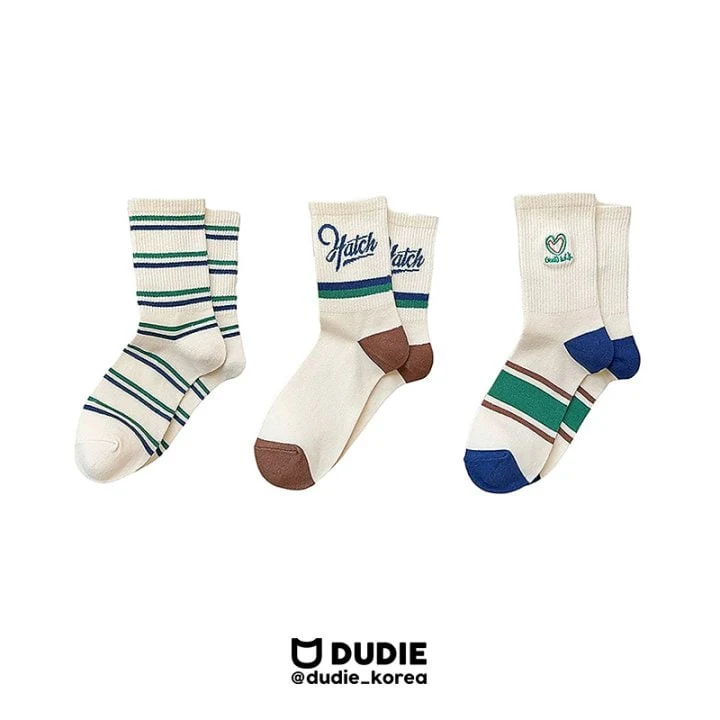 Dudie - Korean Children Fashion - #kidsshorts - Hatch Socks