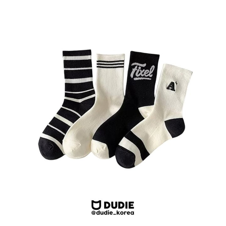 Dudie - Korean Children Fashion - #kidsshorts - A Plus Socks