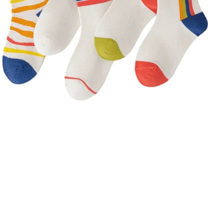 Dudie - Korean Children Fashion - #kidsstore - Rainbow Socks - 3