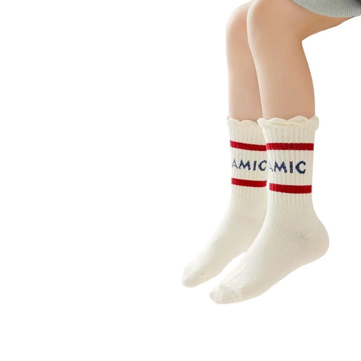 Dudie - Korean Children Fashion - #kidzfashiontrend - Never Sleep Socks - 7