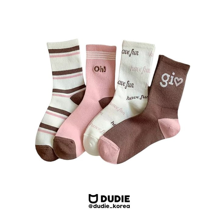 Dudie - Korean Children Fashion - #kidzfashiontrend - Oh Gio Socks