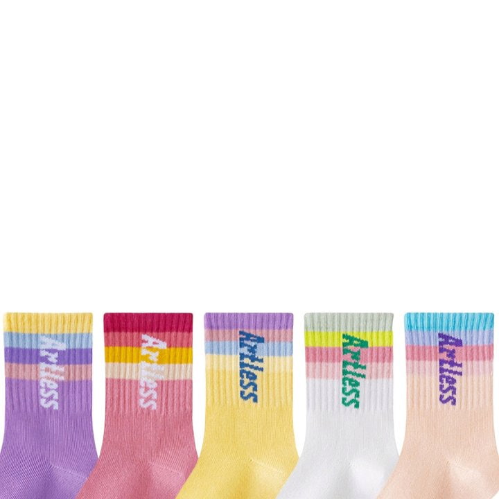 Dudie - Korean Children Fashion - #kidzfashiontrend - Pastel Socks - 3