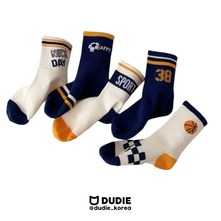 Dudie - Korean Children Fashion - #kidzfashiontrend - 38 Sports Socks