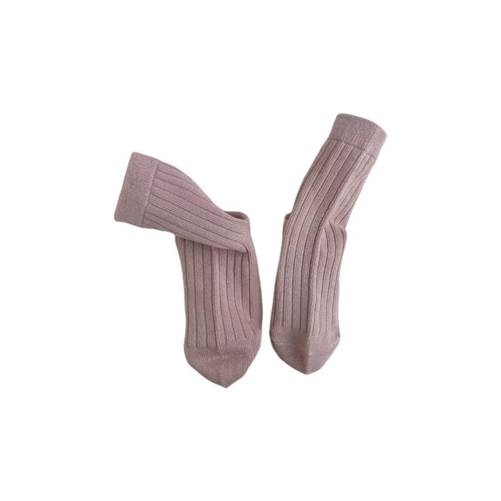 Dudie - Korean Children Fashion - #Kfashion4kids - Standard Pink Socks - 4