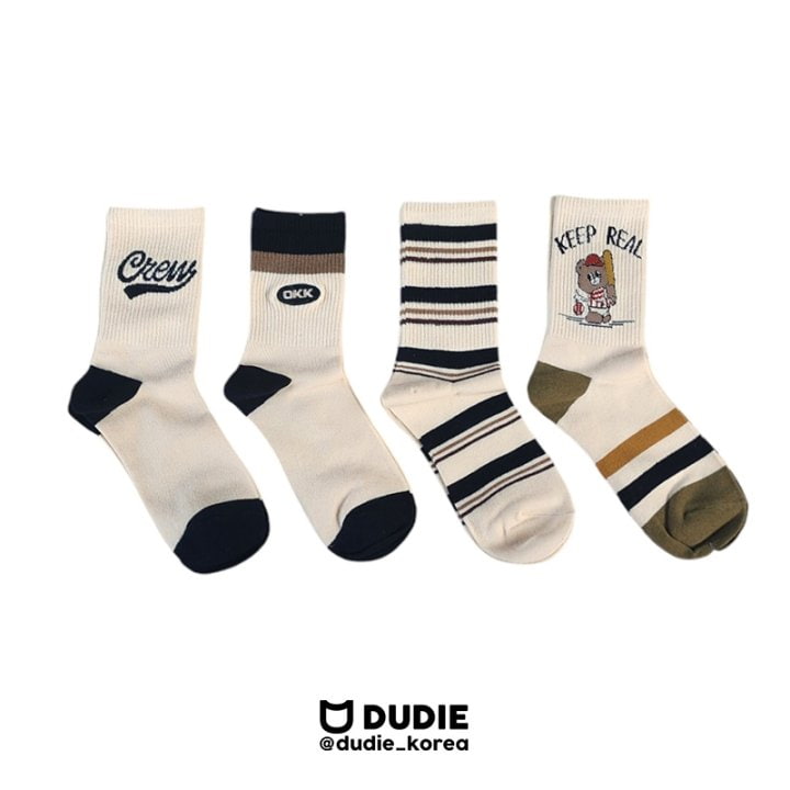 Dudie - Korean Children Fashion - #magicofchildhood - Okay Socks