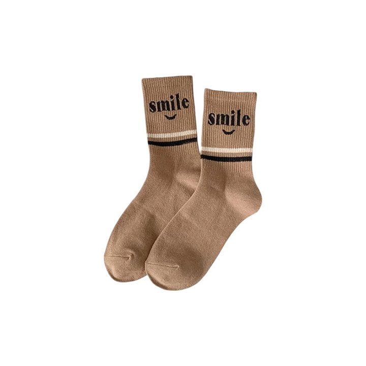 Dudie - Korean Children Fashion - #prettylittlegirls - Be Smile Socks - 3