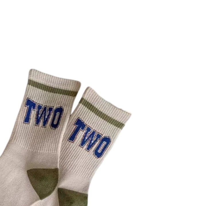 Dudie - Korean Children Fashion - #stylishchildhood - Two Star Socks - 9