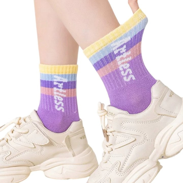 Dudie - Korean Children Fashion - #todddlerfashion - Pastel Socks - 9